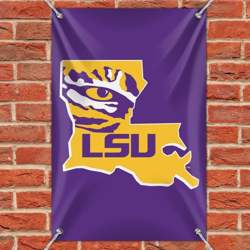 GRAPHICS & MORE LSU Tiger State Mark Home Business Office Sign