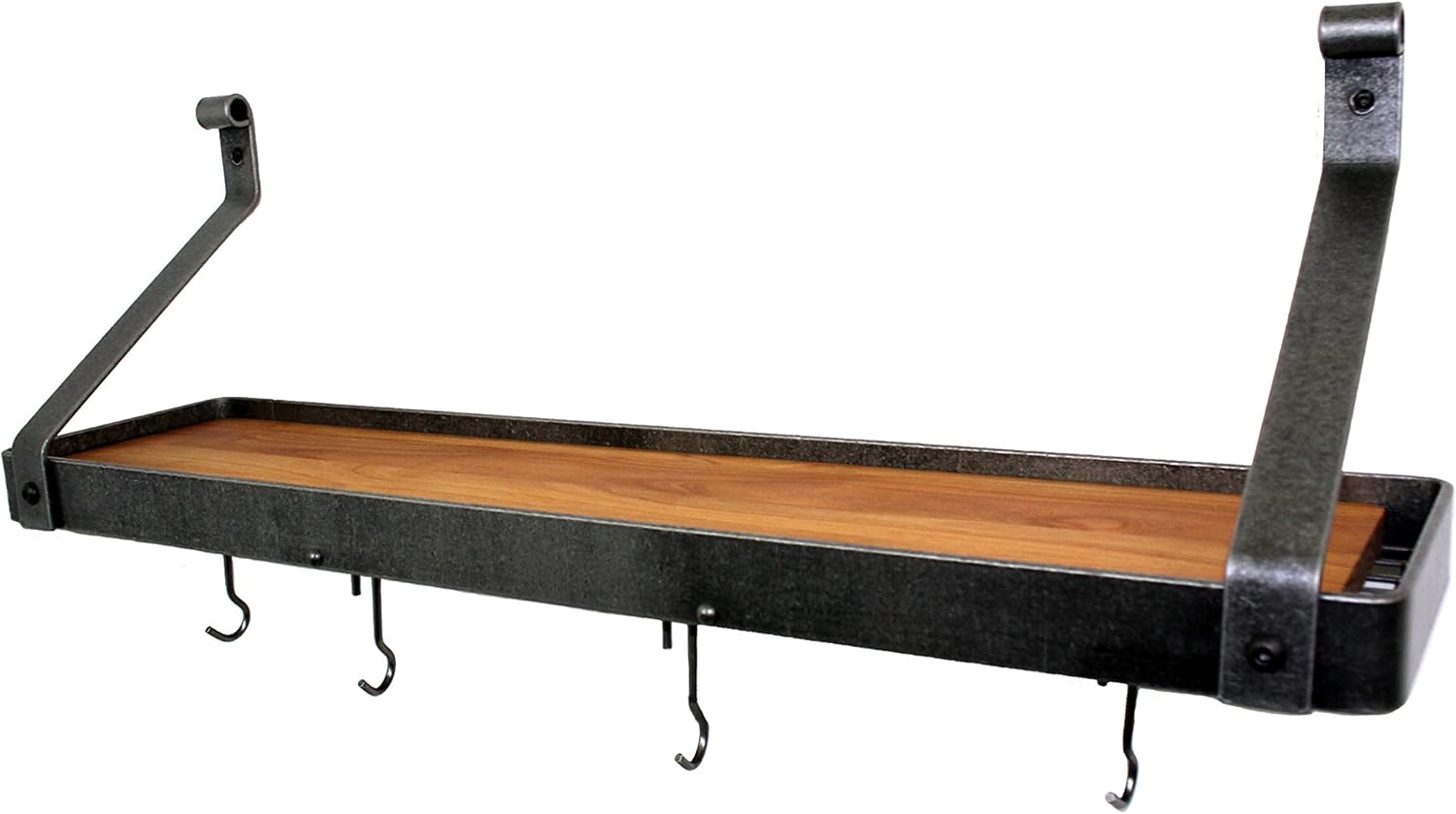 Enclume PR8B HS WBRD Deep Bookshelf Wall Rack with Alder