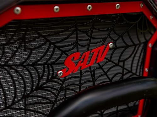 Miniatura 3 de SuperATV Inserto de rejilla de estilo web para Polaris RZR PRO XPPRO XP-4 2020+  2022+ PRO RPRO R 4  2022+ Turbo RTurbo R 4 Acero cortado con láser