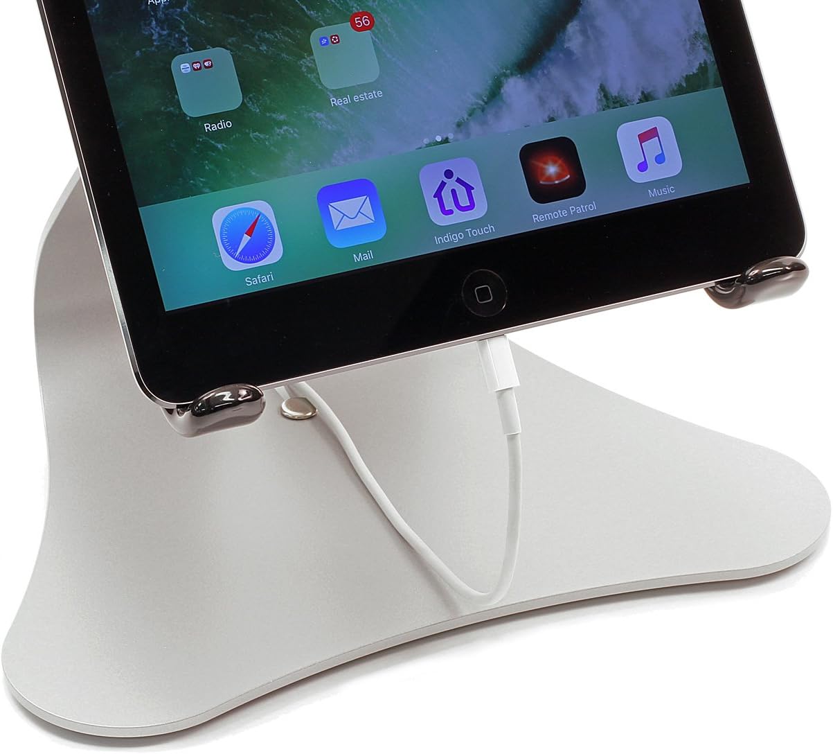 Thought Out Stabile 2.0 Steel Stand Silver - Made in USA - Compatible with Apple iPad