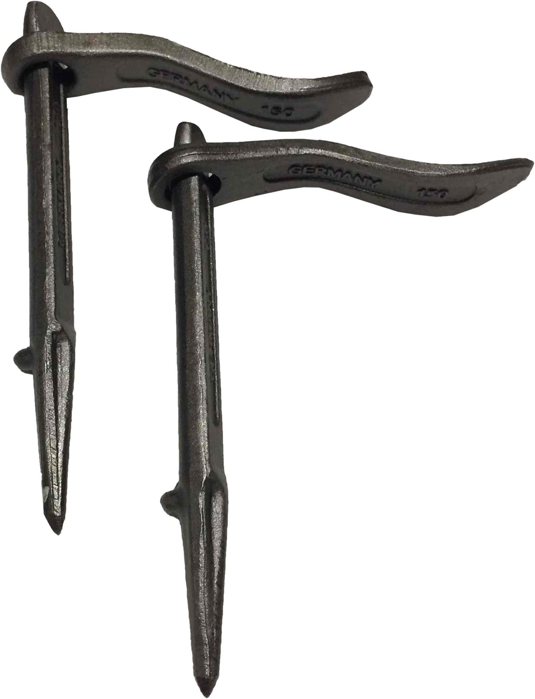 German Masons Clamps Dutch Pins Spare Extra Man x 2