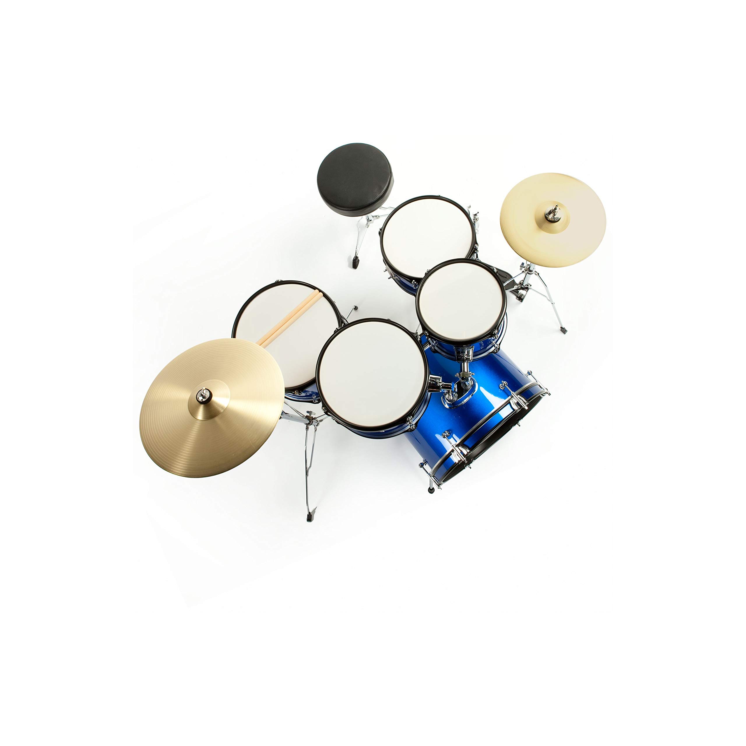 Fame JBJ1049A-B "Elias" 5-Piece Drum Kit (Blue) - Batteria set