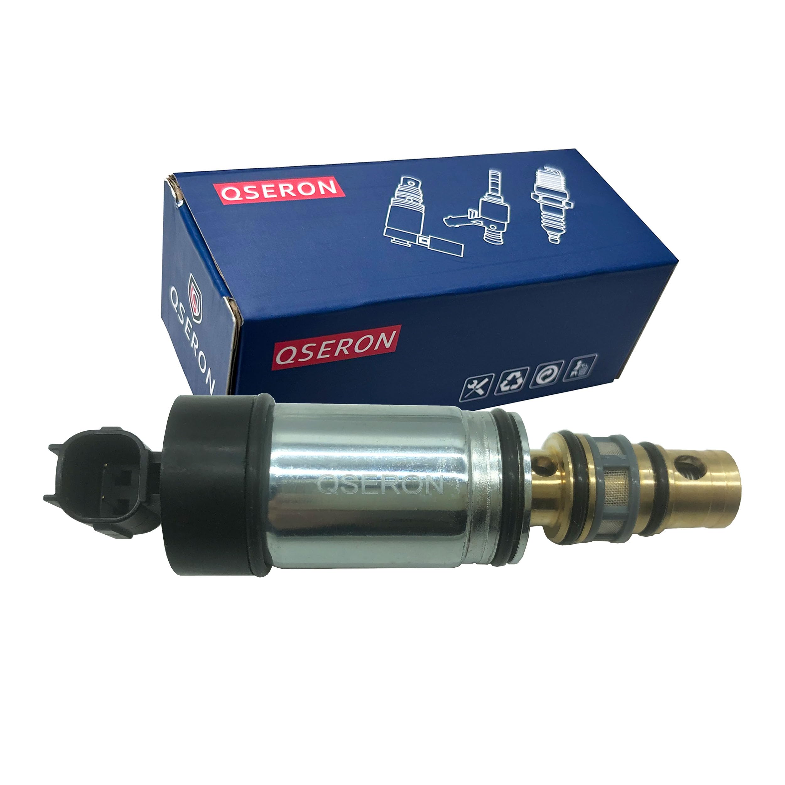 QSERONAC Compressor Control Solenoid Valve for 2013-2016 Nissan Sentra Sanden PXC14 Buick Family Buick GM K4 Volvo Land-rover,Compressor Pressure Valve