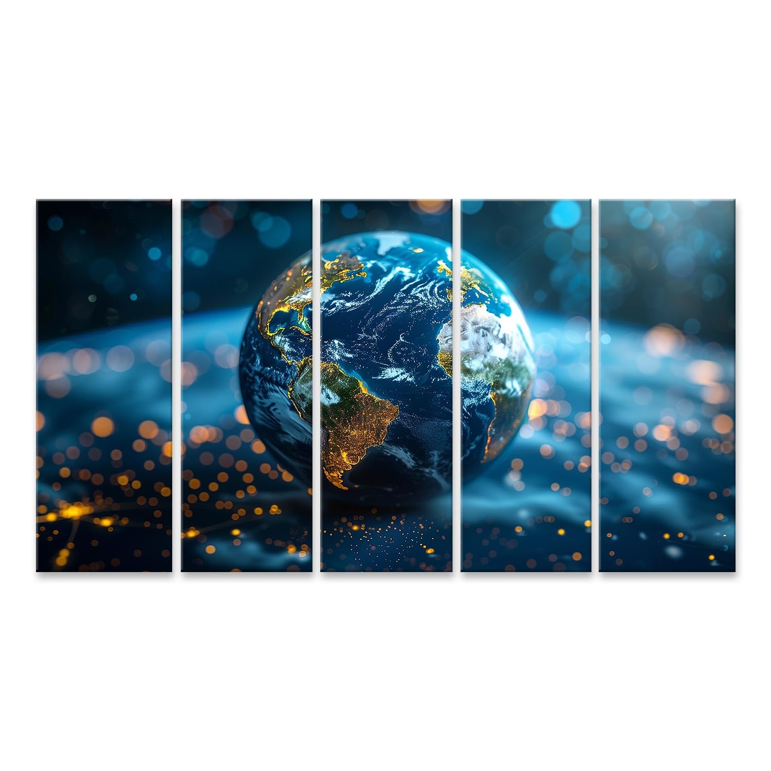 islandburner Imagen Prime sobre lienzo brillante ERD iluminada por conexiones de red globales sala de ordenadores empresas de consultoría de TI imágenes murales carteles