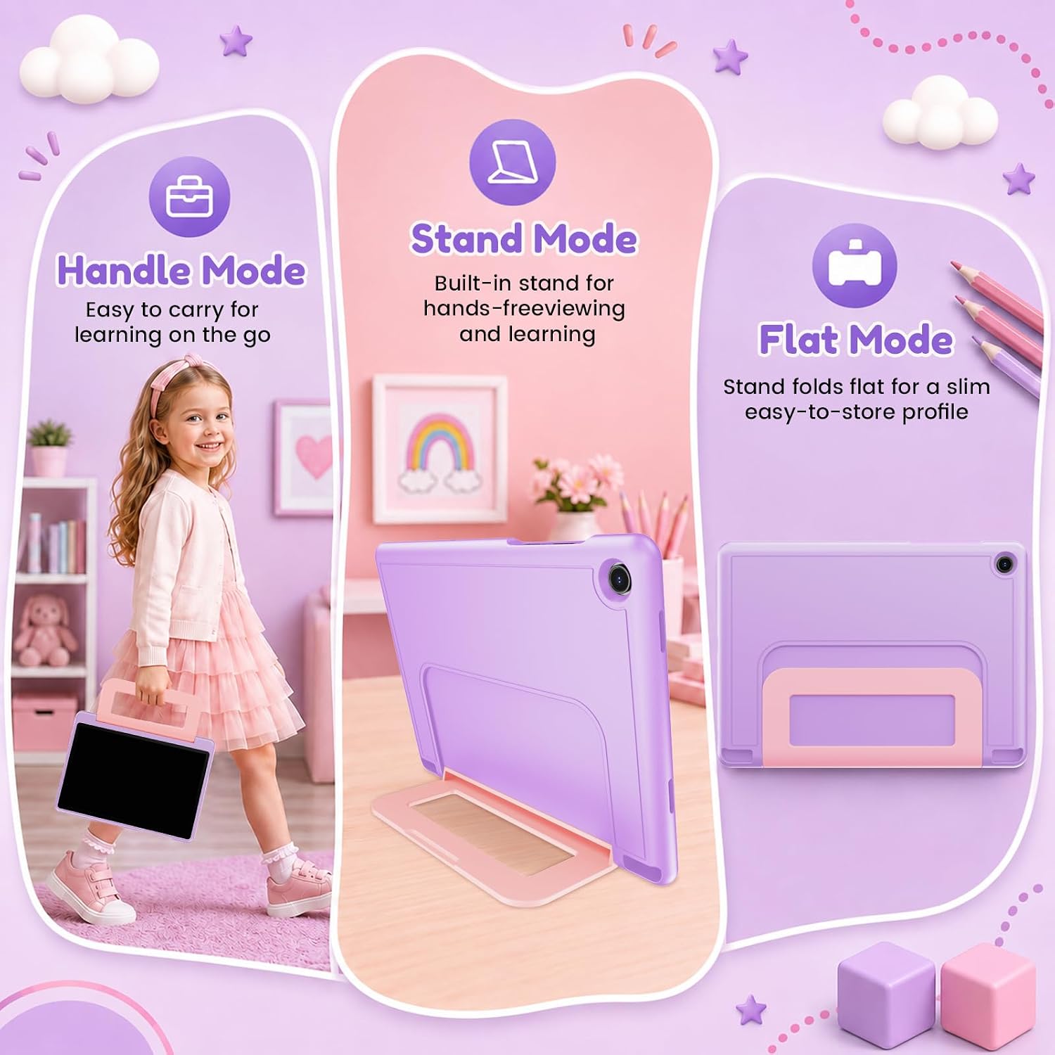 INFILAND CarryJoy Case for Samsung Galaxy Tab A11+/A9+ 11" image 3