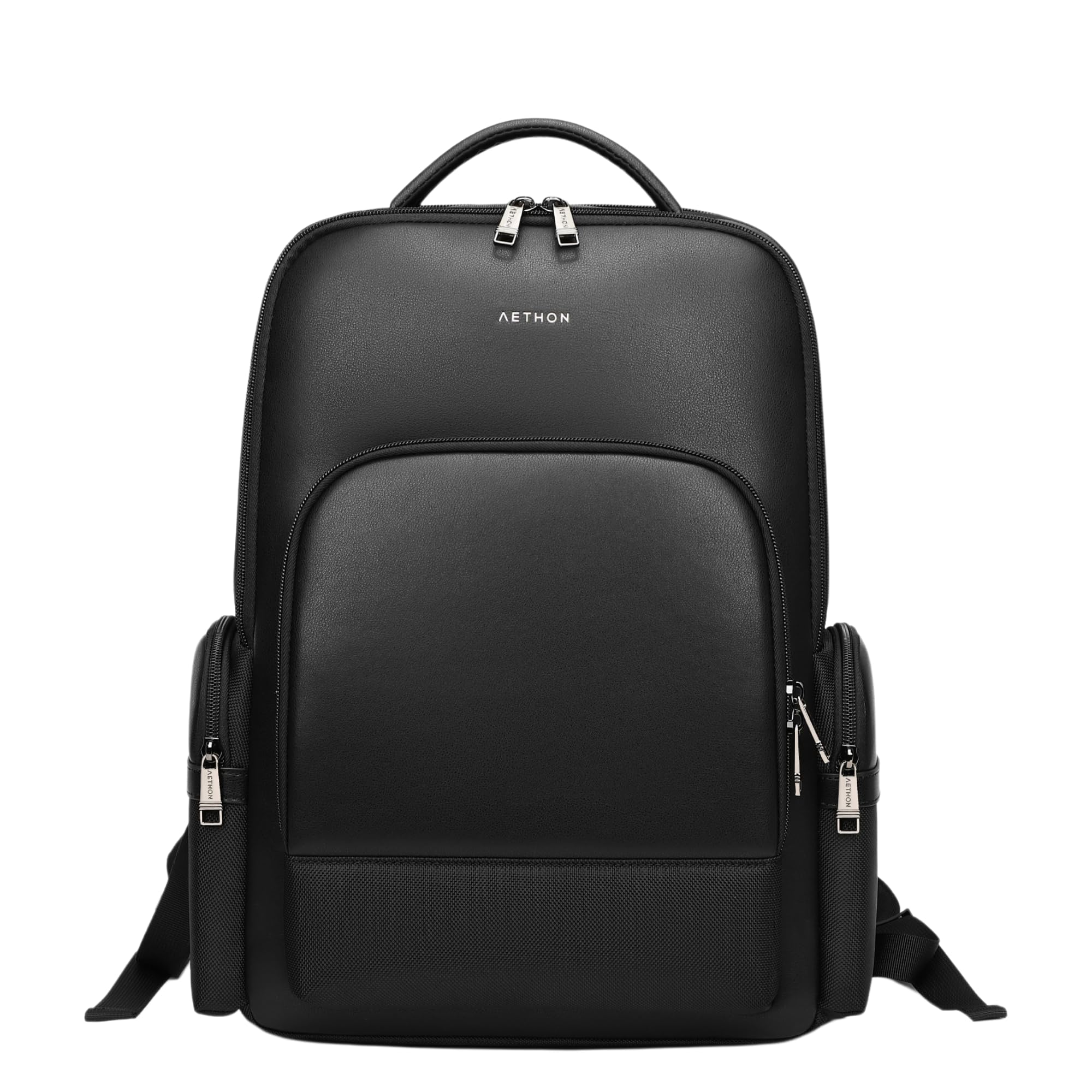 aethon | Krossover 15.6-Inch Laptop Backpack | Water-Resistant with Multiple Pockets for Office, Travel | Shoulder Bag Made with Vegan Microfiber Leather-picture-7