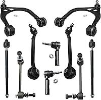 Vista 270 de Detroit Axle - Kit de suspensión frontal de 10 piezas para Dodge Avenger 2008-2014, Chrysler Sebring 2007-2010, 2 brazos de control inferiores, 2