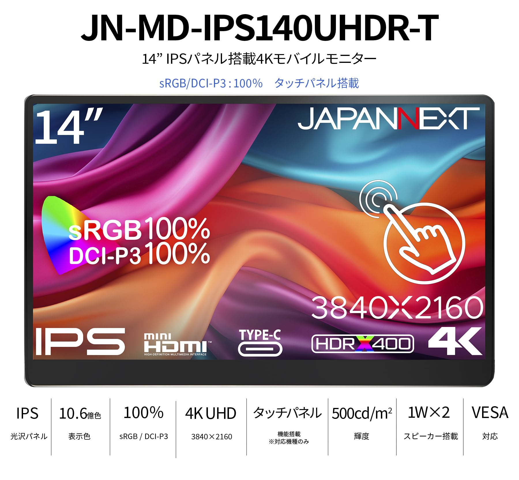 フォロー割UP中❣️ 14インチ Androidスマートモニター Amazon.co.jp: JAPANNEXT 14インチ モバイルモニター IPS パネル