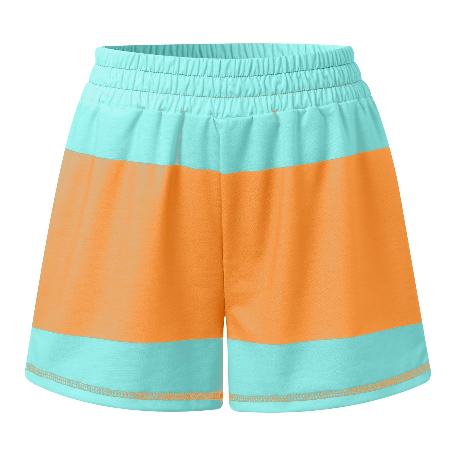 Survêtement d'été 2 pièces pour femme - Court - Couleur unie - Tenue de détente - Ensemble de vacances - Élégant et décontracté - Survêtement léger à manches courtes et short avec poches