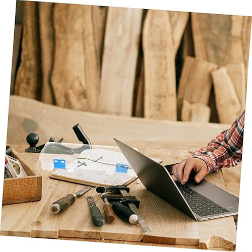 Miniatura 7 de Didiseaon Caja organizadora de piezas pequeñas, caja de almacenamiento de tornillos, organizador de caja de herramientas, fácil de abrir y cerrar,