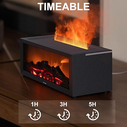 Miniatura 7 de Difusor de aceite esencial de aromaterapia, humidificador ultrasónico de aceite aromático para habitaciones grandes, difusores para el hogar con