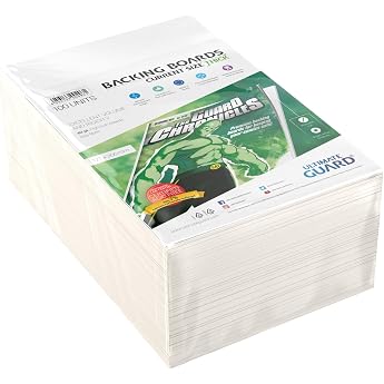 Ultimate Guard UGD020032 100 Current Size Thick Comic Backing Boards