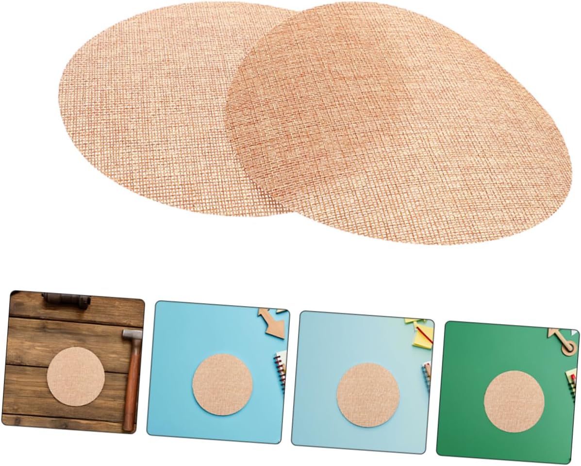 TEHAUX 4pcs -dazzling Round Ceiling Light Diffuser Covers for Childrens Eye Fabric Lamp Shades for Soft Lighting Nurseries and Playrooms