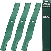 Vista 46 de UDC Parts 103-6401 Hojas de cortadora para Exmark de 48 pulgadas 103-6401-S 103-6381-S 103-6381 103-6391-S 103-6391 103-6396 103-6396-S Lazer Z Turf