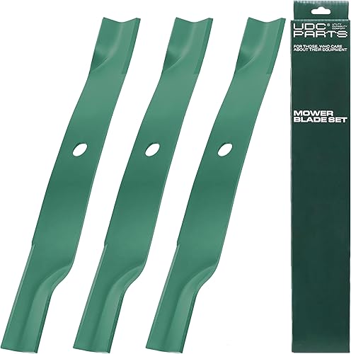 Miniatura 46 de UDC Parts 532173921 cuchillas de cortacésped para Husqvarna 48 pulgadas 173921 YTH2348 GTH2548 YTH2148 2748GLS YTH2448 YTH2748 YTH1848XP 532 17