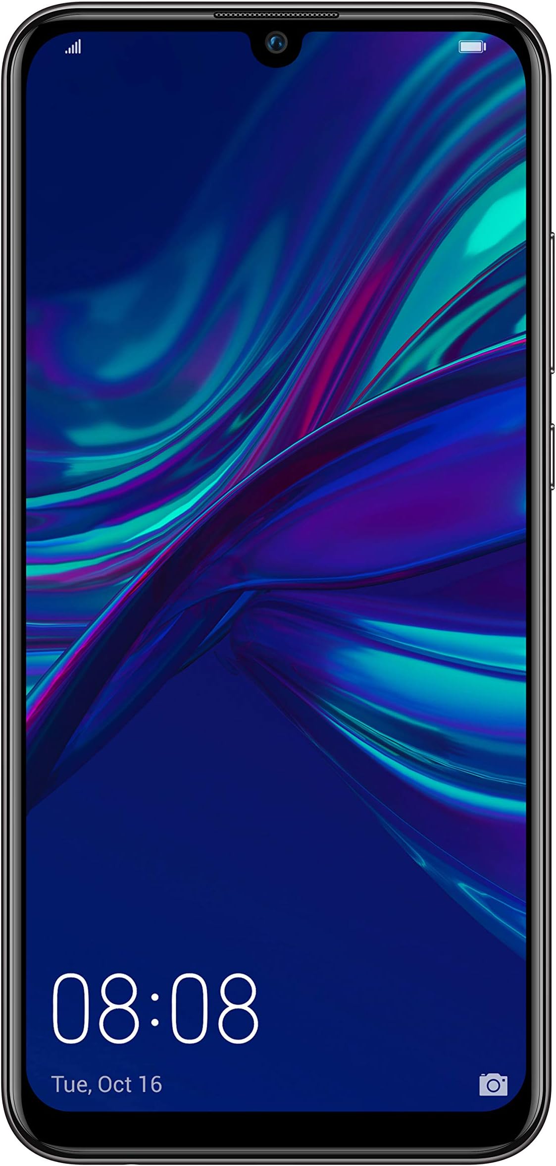Huawei P Smart 2019 64 GB 6.21-Inch 2K FullView Dewdrop SIM-Free Smartphone with Dual AI Camera, Android 9.0, Single SIM, UK Version - Black