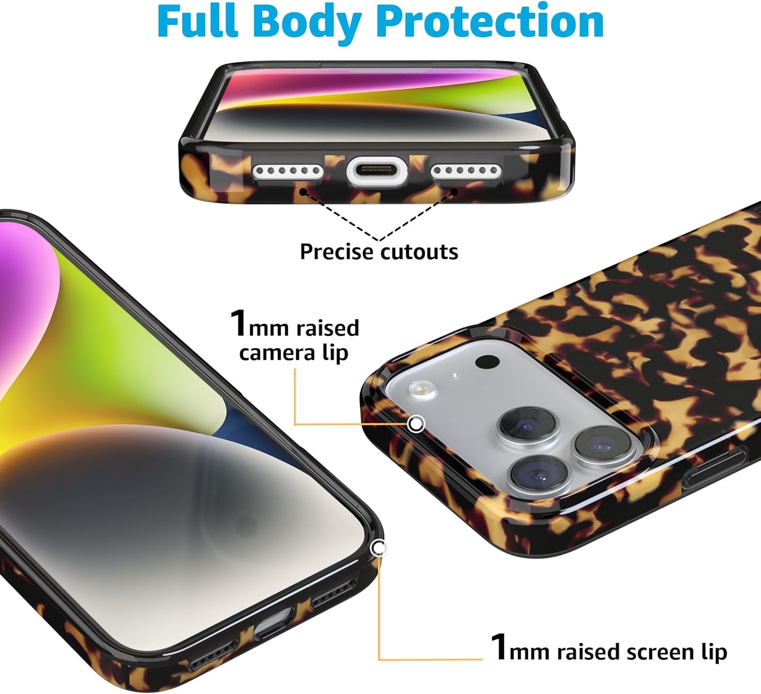 Casely iPhone 17 Pro Max Case | Shell Shocked | Tortoise Print | Compatible with MagSafe | Classic Ultra Slim Design