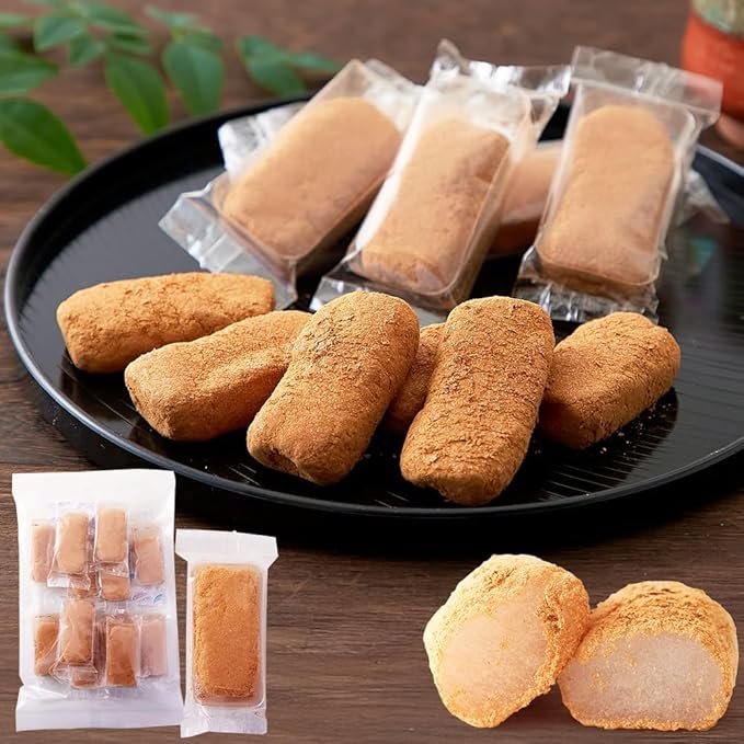 天然生活 きなこ餅 (12個) 国産きな粉 個包装 和菓子 おもち お餅 餅 スイーツ きなこもち きなこ 餅菓子 団子 菓子 おかし おやつ