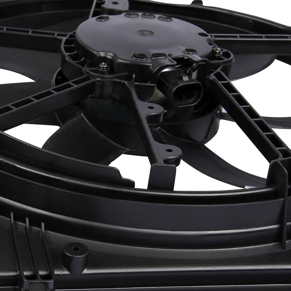 Radiator Cooling Fan Assembly Replacement For 2017-2019 Nissan Rogue Sport (Part #214816MA0B)