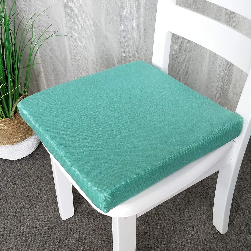 vctops Soft Foam Seat Cushion, Thicken Chair Pad, 20X20X2 Inches Chair Cushion with Removable Cover, for Relief and Comfort Coffee