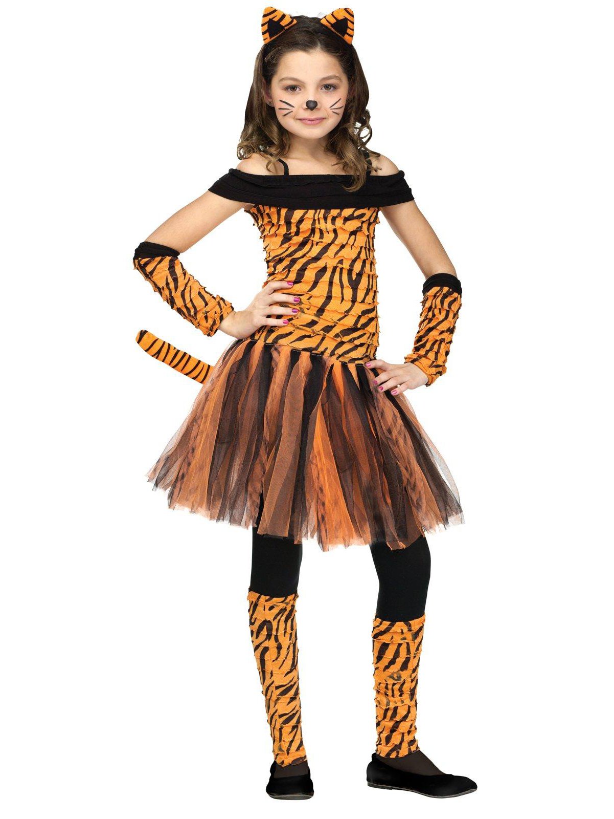 Fun WorldFun World Tigress Child Costume, Medium 8-10