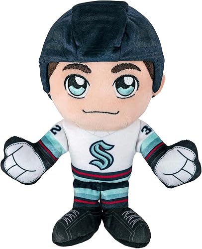 Vista 121 de Bleacher Creatures New York Rangers Mark Messier - Peluche de 8 pulgadas de la NHL Kuricha sentado – Leyenda de la NHL inspirada en Chibi suave Los