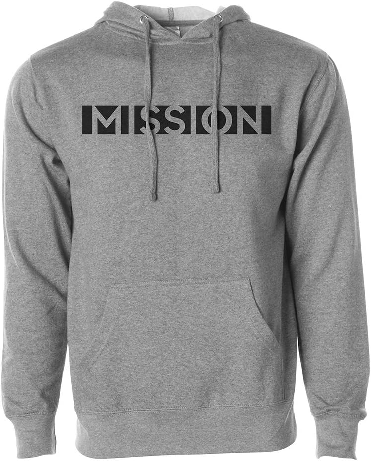 MISSION Men's Pullover Fleece Hoodie