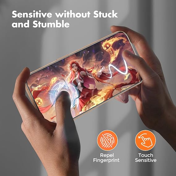 UNBREAKcable for iPhone 16 Pro Screen Protector, 3-Pack Full Coverage Tempered Glass [Military Grade Shatterproof] [9H Hardness] [Easy Installation Frame] [Bubble Free] for iPhone 16 Pro 6.3