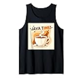 Java Time Hot Coffee Tank Top