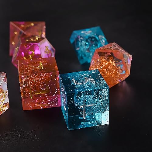 Miniatura 4 de Molde para dados de 7 cavidades, molde de dados de resina para hacer resina, molde de silicona para velas para decorar el hogar, molde para hacer