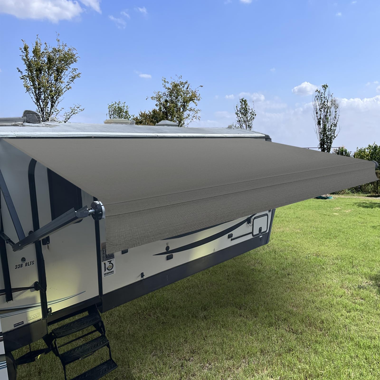 SHADEPLUS 19.5 oz 5-Layer Vinyl RV Awning