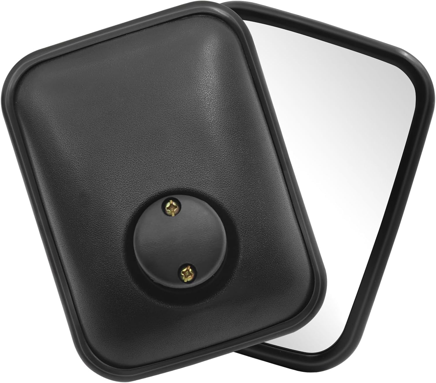 Tractor Mirrors Wide Angle Ajustable Convex Forklift Truck Mirror to Reduce Side Rearview Blind Spot for Excavator, Tailer Replacement 16 * 8.5 inch (2, 16 * 8.5 inch)