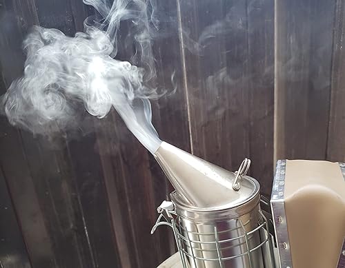 Miniatura 2 de Combustible de ahumador prémium para apicultura  Combustible para ahumar yute de arpillera, bolsa de 2 libras se ilumina fácilmente con fósforo o