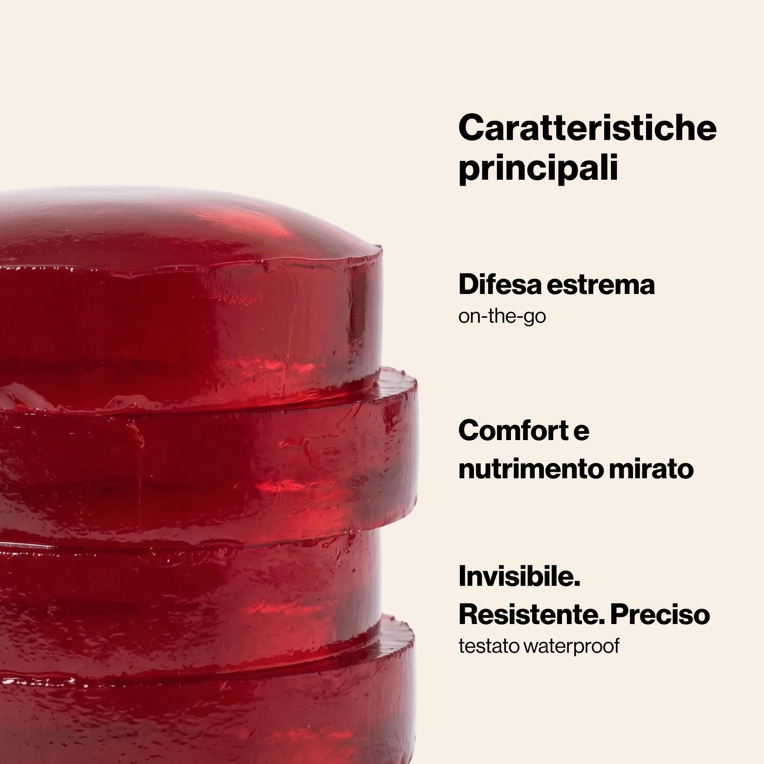 REBEYA SOL LIBRE - Stick solare 50 protezione solare SPF 50+ waterproof invisibile - stick protezione solare per zone sensibili con olio Buriti e Maracuja, formato mini pratico