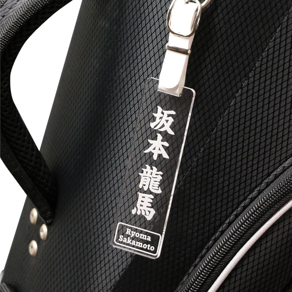 Amazon.co.jp: ゴルフ ネームタグ 角型 クリア ゴルフバッグ ネーム