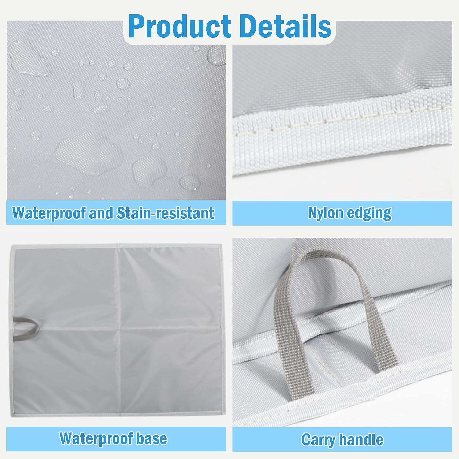 Dog Litter Box with High Walls, 22" Pee Pad Holder Foldable, Indoor Dog Potty Tray for Puppy Dogs, No Assembly, No Spill, Waterproof, Easy to Clean, Portable for Travel