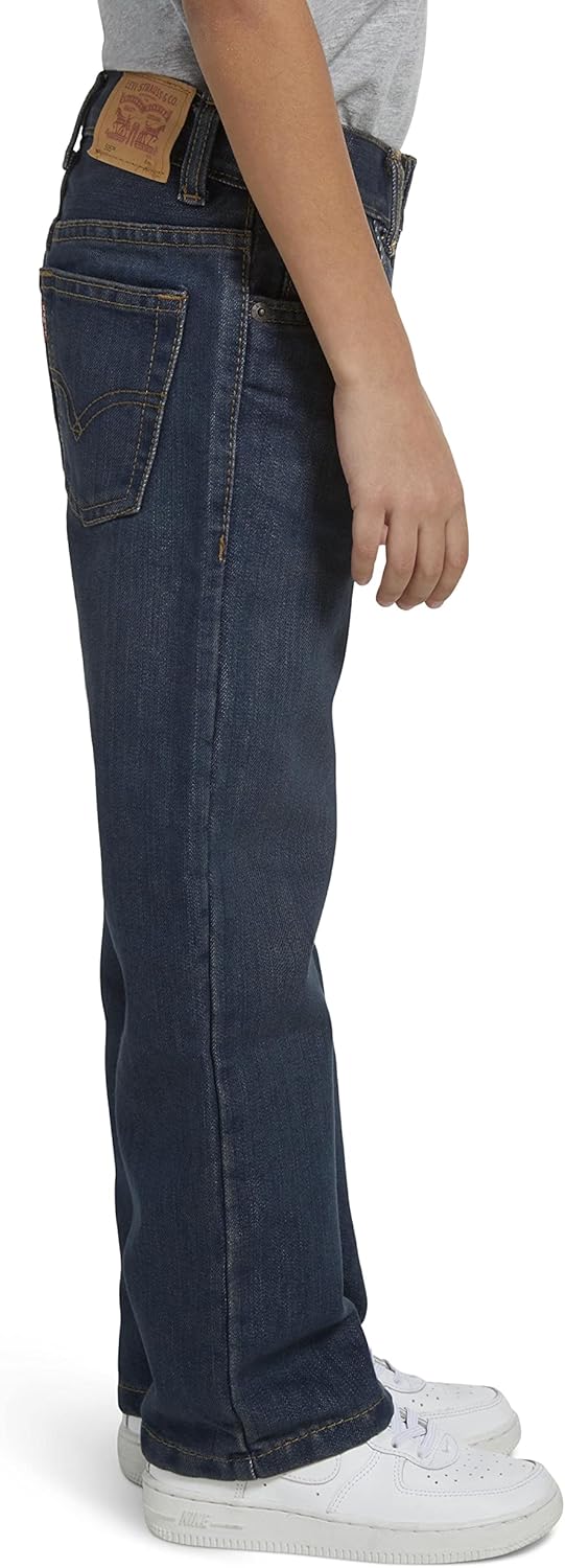 Levi's Boys 505 Regular Fit Jeans - Image 5