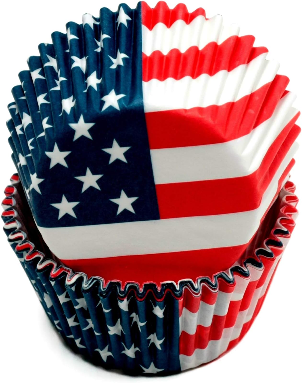 Chef Craft50 Count Cupcake Liners, American Flag