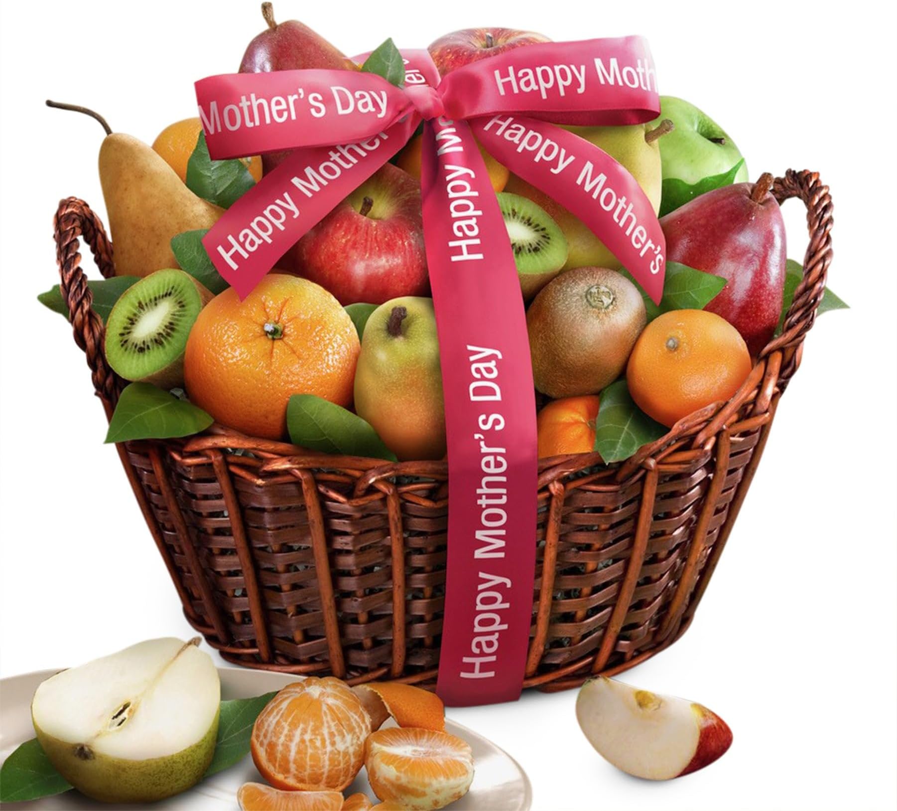 Happy Mother's Day Premier Orchard Delight Fruit Basket