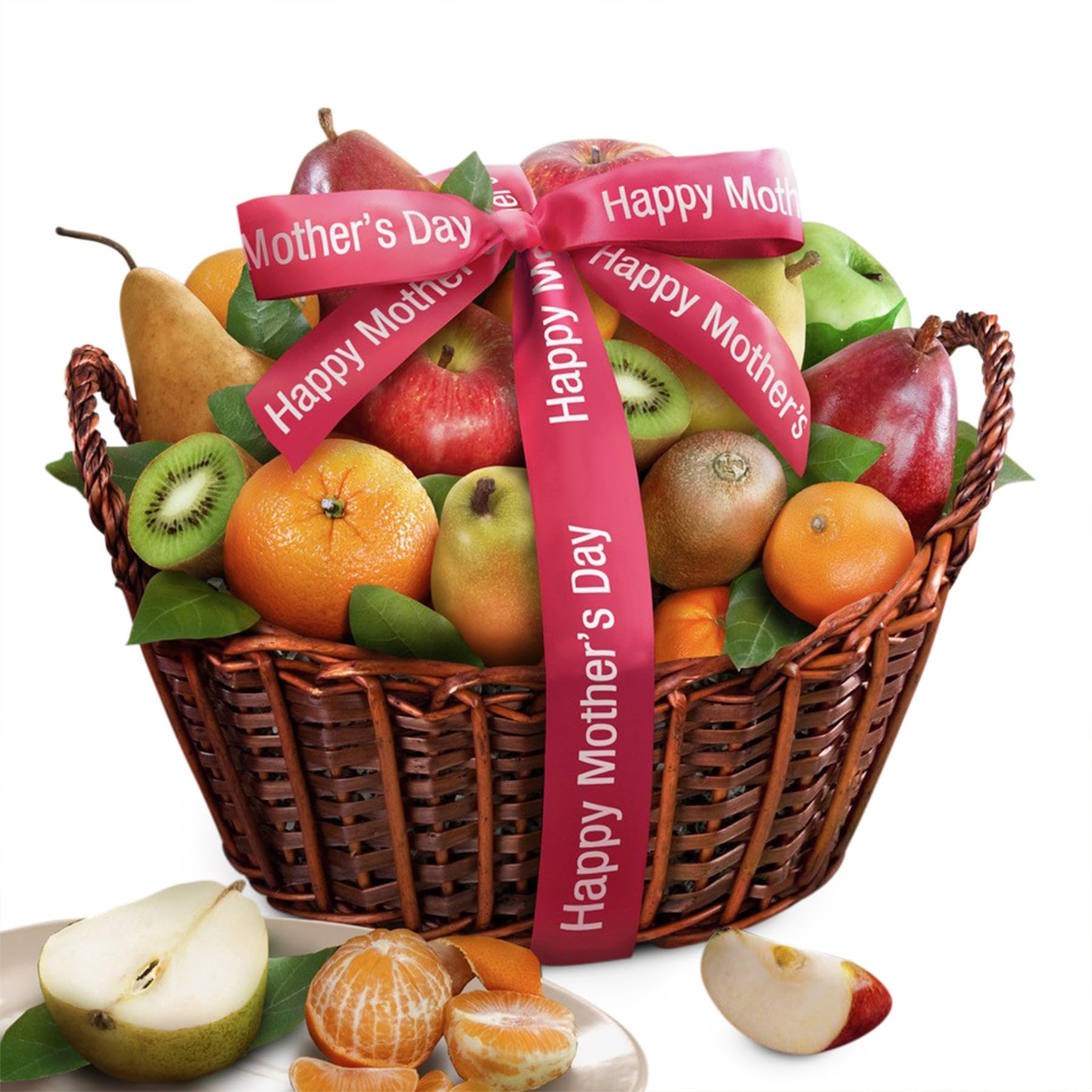 Happy Mother's Day Premier Orchard Delight Fruit Basket