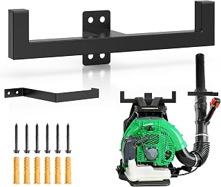 Backpack Leaf Blower Hanger with Hose Holder,1 Pack Backpack Blower Rack