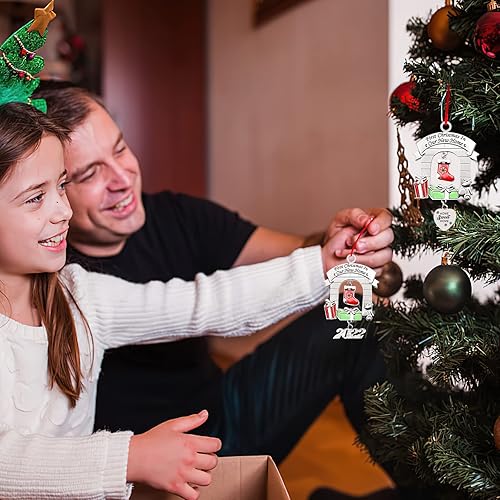 Miniatura 5 de HATNOKIL - Regalo de inauguración de la casa recuerdo de Navidad para parejas recuerdo de Navidad para decoración familiar primera Navidad en