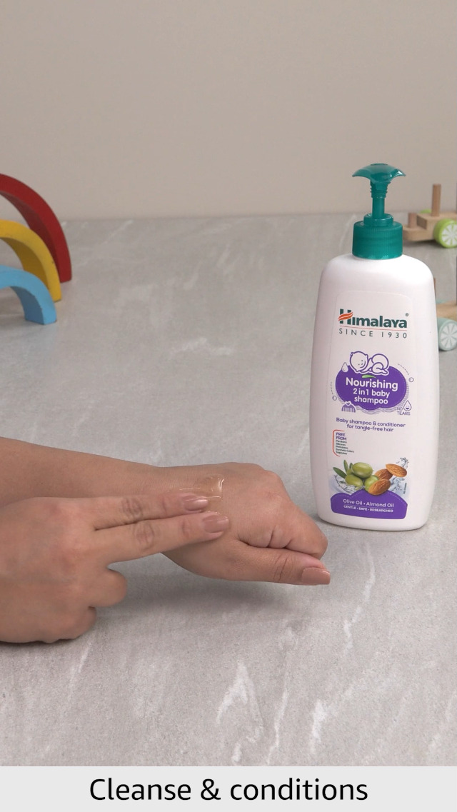 Buy Himalaya Nourishing 2 in 1 Baby Shampoo| Shampoo+Conditioner