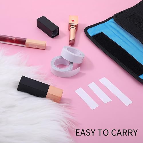 Miniatura 7 de DSLSQD 2 rollos de cinta de doble cara de 16 pies para ropa a piel, cinta de cuerpo de doble cara, cinta de tela transparente, cinta de ropa para