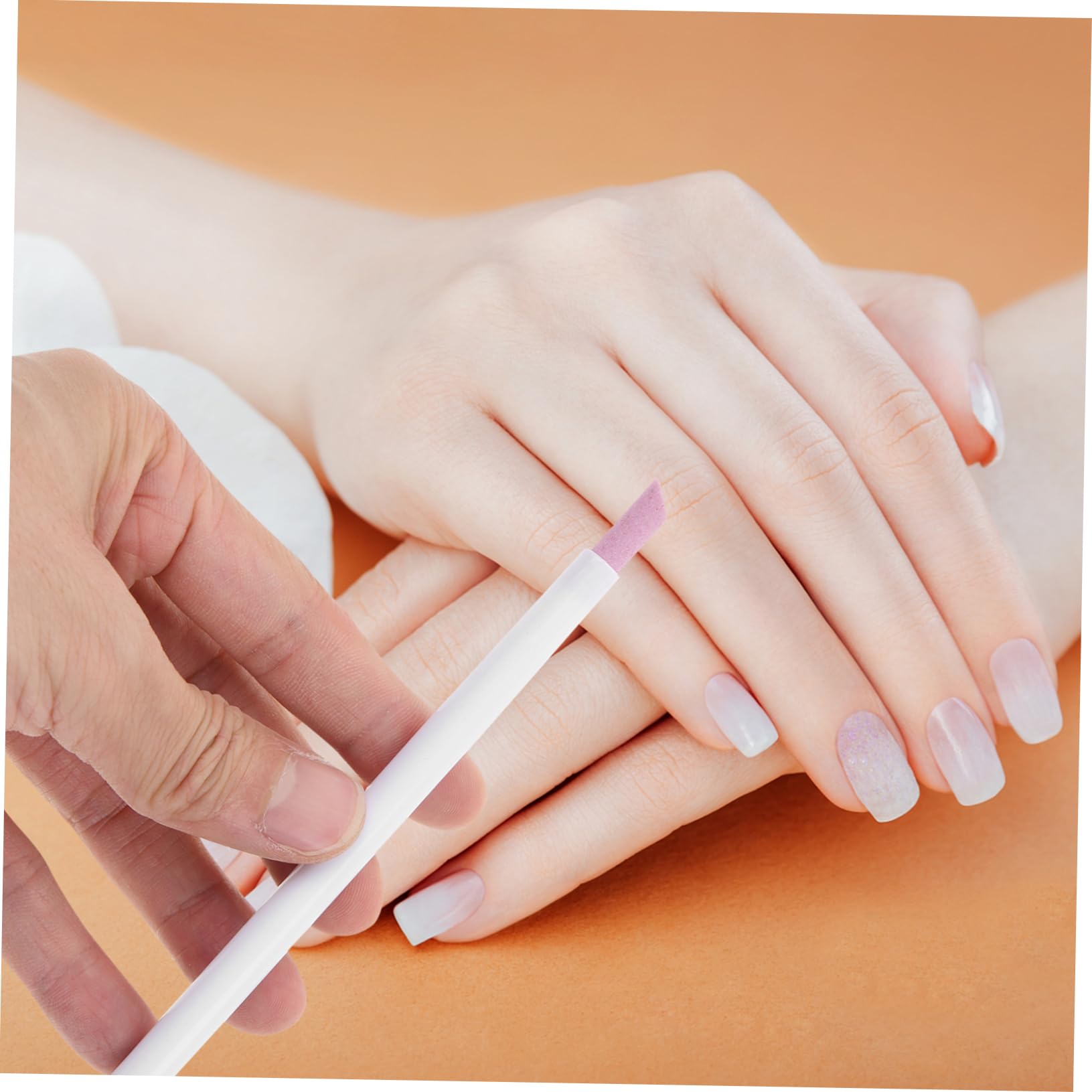 Beavorty Nail Art Set 5pcs Nail Engraving Pens Cuticle Pushers Dead Skin Remover Portable for Learners