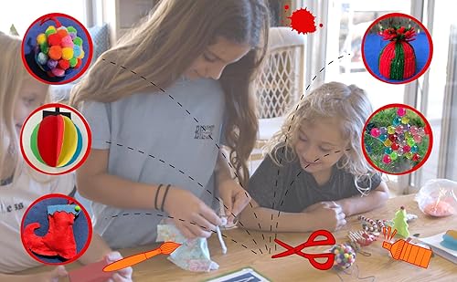 Miniatura 4 de Calendario de Adviento de cuenta regresiva de Navidad 2024. Hermosos adornos y decoraciones de manualidades hechos a mano por tus hijos.