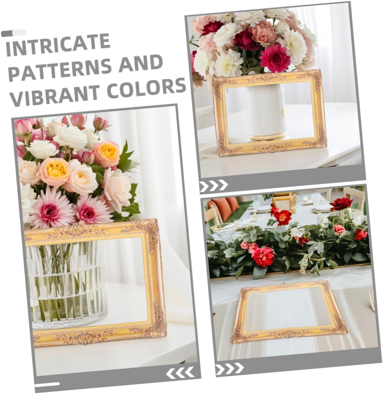 Ciieeo 4pcs Wedding Party Photo Props: Handheld Paper Photo Booth Frames for Unique Photos - DIY Wedding Decorations Bachelorette Party
