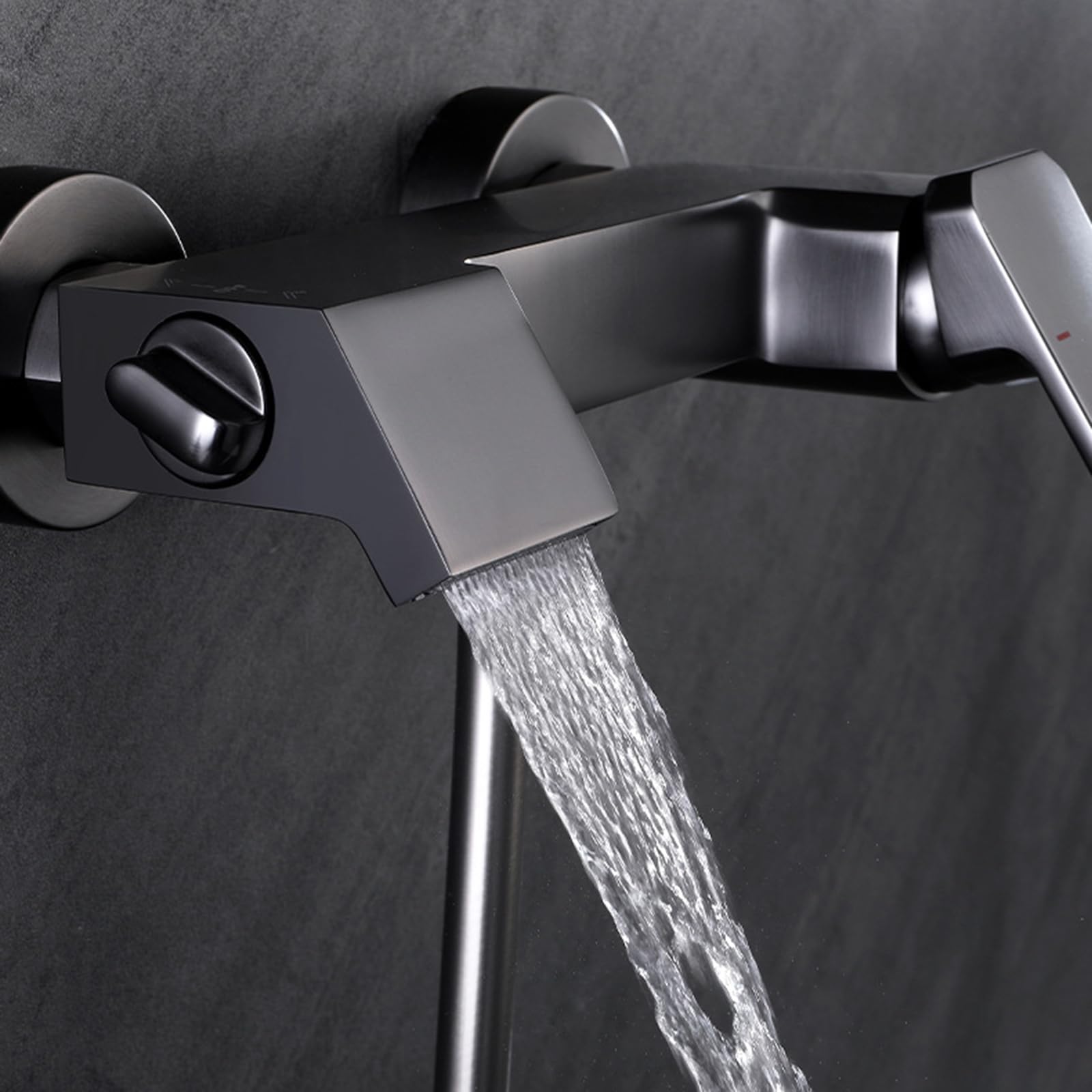 XJTNLB Robinet Baignoire Cascade Chromé Avec Douchette