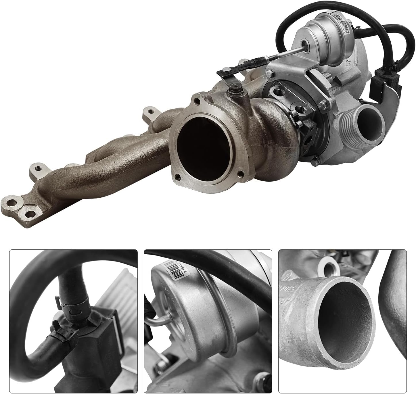 K04 Turbo Turbocharger Fits for Volvo C30 C70 S40 V50 T5 2.5L 2004-2013, Replacement 30757112 8603691 31319315 3049700033