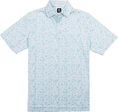 Miniatura 3 de U Suck at Golf Polo de golf para hombre - Dry Fit Golf Polo para hombres - Empresa de ropa de club de golf de alto rendimiento